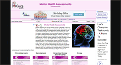 Desktop Screenshot of mentalhealth.bizcalcs.com