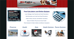 Desktop Screenshot of bizcalcs.com