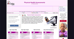 Desktop Screenshot of physicalhealth.bizcalcs.com